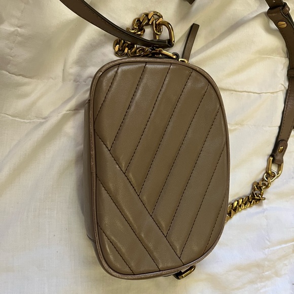 Tory Burch light brown/gray crossbody. - Picture 3 of 5